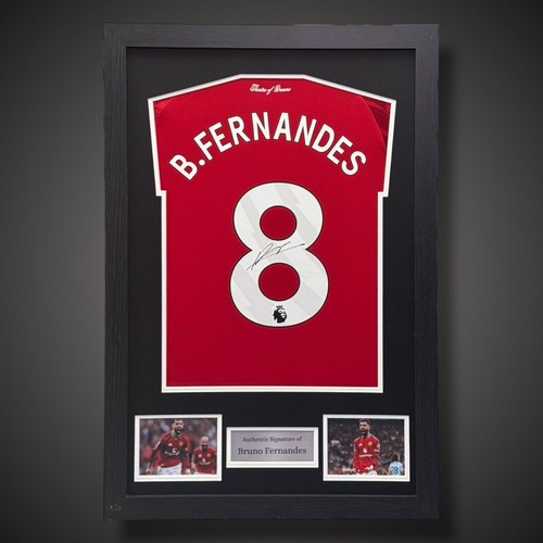 Bruno fernandes hand - fernandes, signed