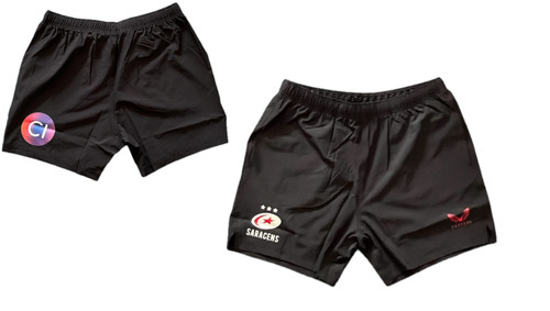 Women sarcens rugby shorts - women's,