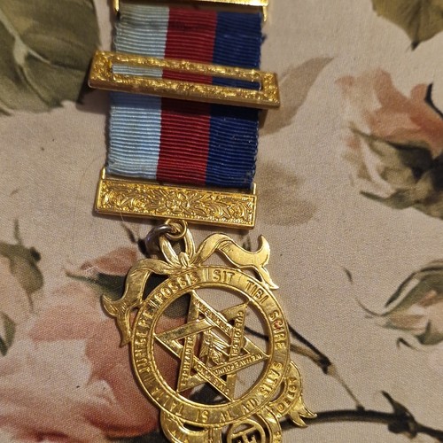 Masonic craft jewel medal with - craft,