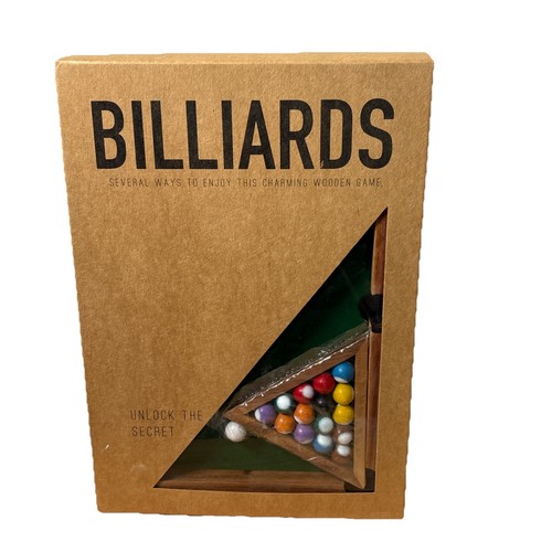 New tabletop billiards game - billiards,
