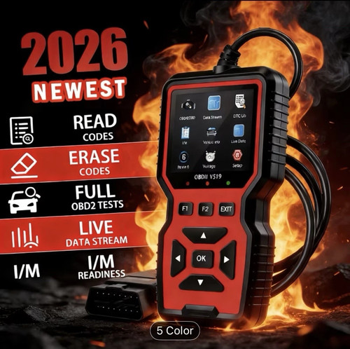 New upgraded obd2 scanner - new, code