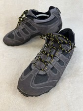 Hi-Tec Quadra Classic Walking Shoes UK11 Grey Suede Mesh Mens Hiking Trail Boots