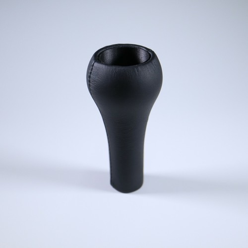 Black leather tiptronic gear - leather,