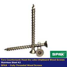 M5 - 5mm TORX COUNTERSUNK SIX