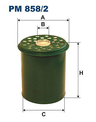 New fuel filter - new,