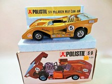POLISTIL S9 'McLAREN CHEVROLET M8F CAN-AM RACING CAR #5 HULME' 1:25 SUPERB/BOXED
