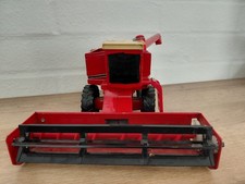 ERTL Combine Harvester Vintage Red Metal Model