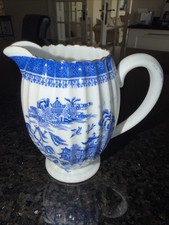 Spode Blue And White Jug