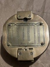 BRASS COMPASS STANLEY LONDON