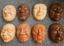 Trestle Theatre Advanced Mask Set of 8 for Drama Performance Teaching Education