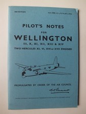 Pilot's Notes for Wellington