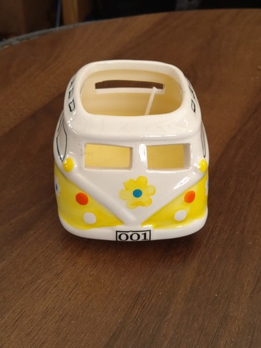 Ceramic glazed camper - glazed, vw