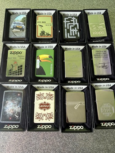 Zippo lighters job lot pack - lighters,