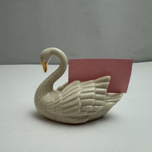 Lenox porcelain ivory swan - ivory, 24k