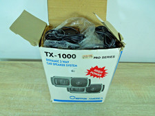Vintage Car Shelf  3 Way Speakers NEW OLD STOCK Nippon America TX-1000 PRO 100W