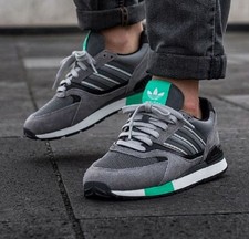 ADIDAS QUESENCE - CQ2129 - CLASSIC RETRO STYLE TRAINERS SIZE UK 8