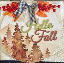 Sign for Front Door, Rustic