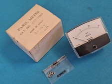 1mA  or 15v DC FSD Meter Movement ~ 2.25 inches x 2.75 inches ~ Micronta ~ NoS