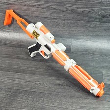 Star Wars Rebels Nerf Foam Dart Blaster Rifle Toy White Orange Collectable