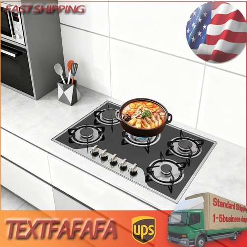 Gas cooktop built - 30'',