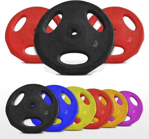Standard rubber disc weight - rubber,
