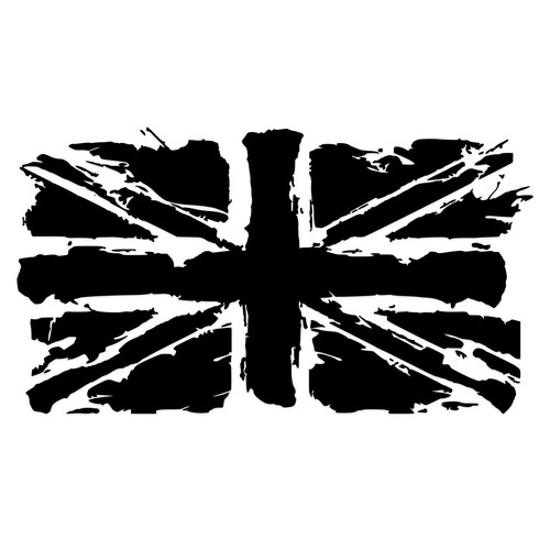 Union jack flag - flag, decal