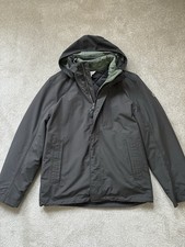 Aigle brand new with tags Dark Olive Green/black waterproof 3 in 1 jacket size M