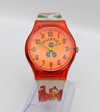 Vintage 1990s Solletico Tickle Time Promotional Watch Solletico Orologio Italian