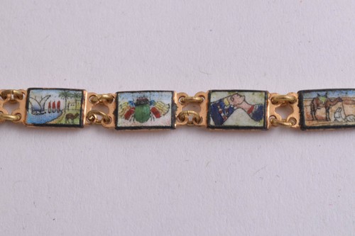 Egyptian revival bracelet - egyptian,