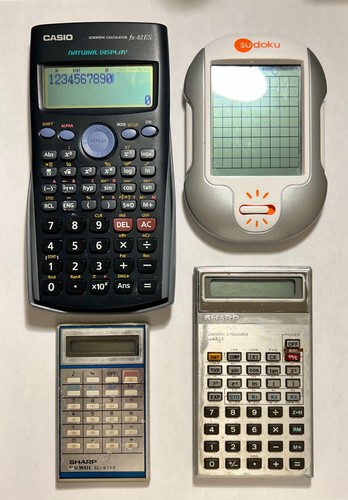 Job lot vintage calculators