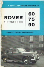 ROVER P4 60 75 90 SALOON