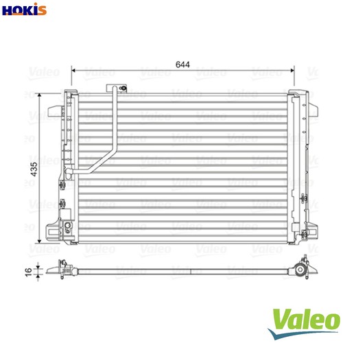Condenser air conditioning - condenser,