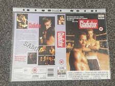 Gladiator VHS Sample Sleeve Ex