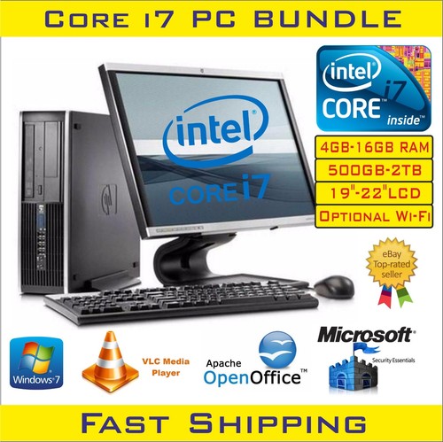 Full dell core desktop - core, i7