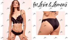 FOR LOVE & LEMONS FAYE CHEEKY PANTY AMORE LACE IZZY SWIRLY ROSIE LOU RUFFLE L