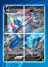 Greninja V-Union SWSH155 - 158 Special Ultra Rare Promo 4 Pokemon Cards * New *