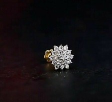 Natural diamond flower cluster - flower,