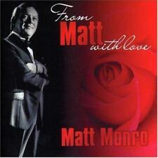 From Matt Monro, With Love Matt Monro CD 2007 Free UK P&P Value Guaranteed