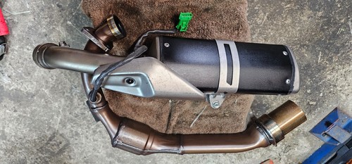 Ktm duke 125 exhaust - exhaust, system