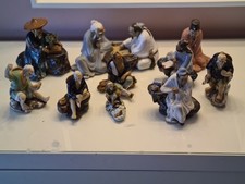 10 Shiwan Mudmen Figurinesl