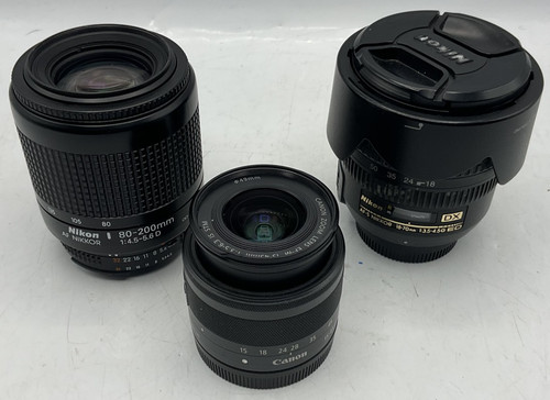 Canon 45mm nikon - ef-m, 15-45mm