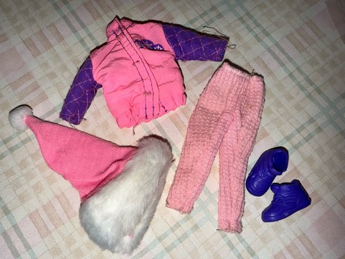 Vintage barbie winter - winter, holiday