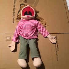 Emily (Peach) Silly Puppets Full Body Ventriloquist Doll 25”