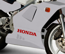 2 x HONDA  Motorbike - Vinyl