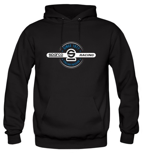 Sparco hoodie 1977 black - sparco,