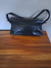 Tula Black Leather Shoulder