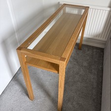 Console Table. Glass Top
