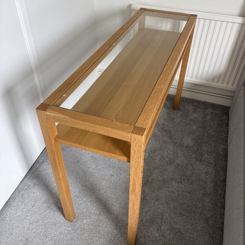 Console table glass - console, table.