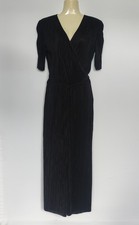 Lipsy Black Wide Leg Plisse