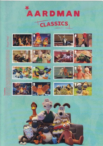 2022 mnh aardman - aardman, classics